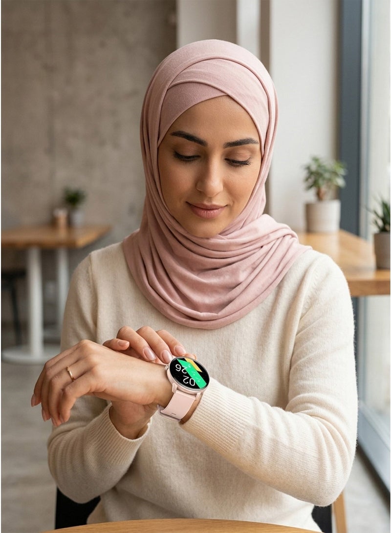 Aolon GTR Mini Smartwatch with Bluetooth Calling & Health Monitoring – 1.39” HD Display, 115 Sports Modes, IP67 Waterproof (Model 2024) - Image 2