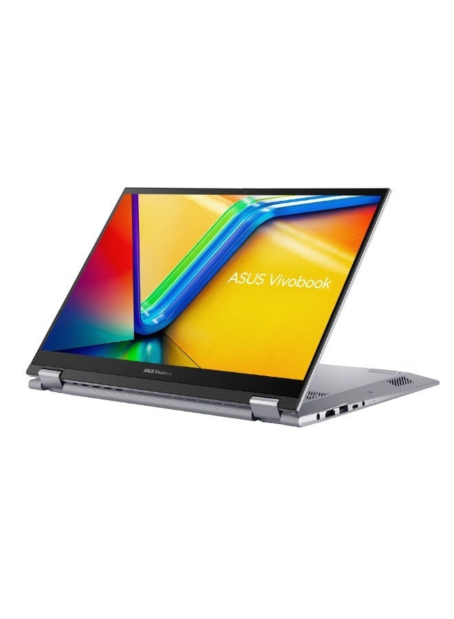 Vivobook S14 Flip TP3402VA-LZ669W 14” 2-in-1 Touchscreen Laptop, Intel Core i5-13420H, 16GB RAM, 1TB SSD, WUXGA Display, Windows 11 Home (Upgraded) English Transparent Silver