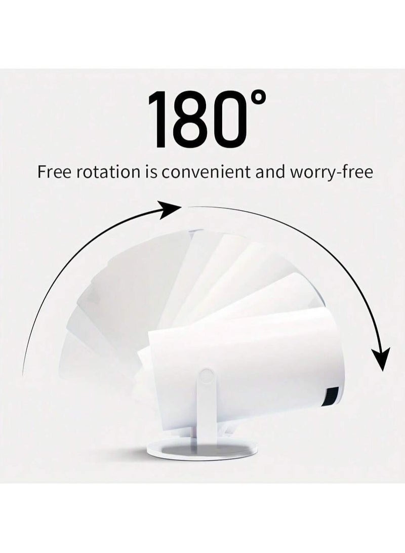 Mini Portable Projector Pocket 5G WIFI Android11.0 Home Theater Full HD 1080P for Indoor Outdoor Home Birthday Gift Compatible with TV Stick/HDMI/USB/PS5/iOS/PS4  - Image 4
