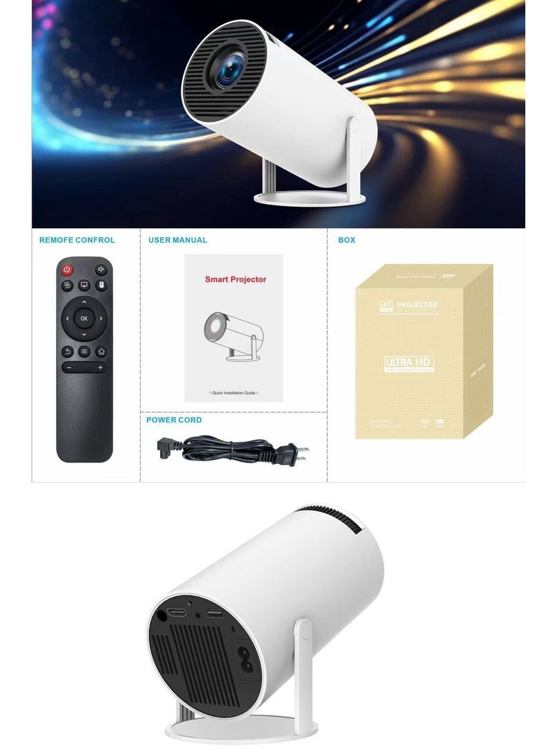 Mini Portable Projector Pocket 5G WIFI Android11.0 Home Theater Full HD 1080P for Indoor Outdoor Home Birthday Gift Compatible with TV Stick/HDMI/USB/PS5/iOS/PS4  - Image 3