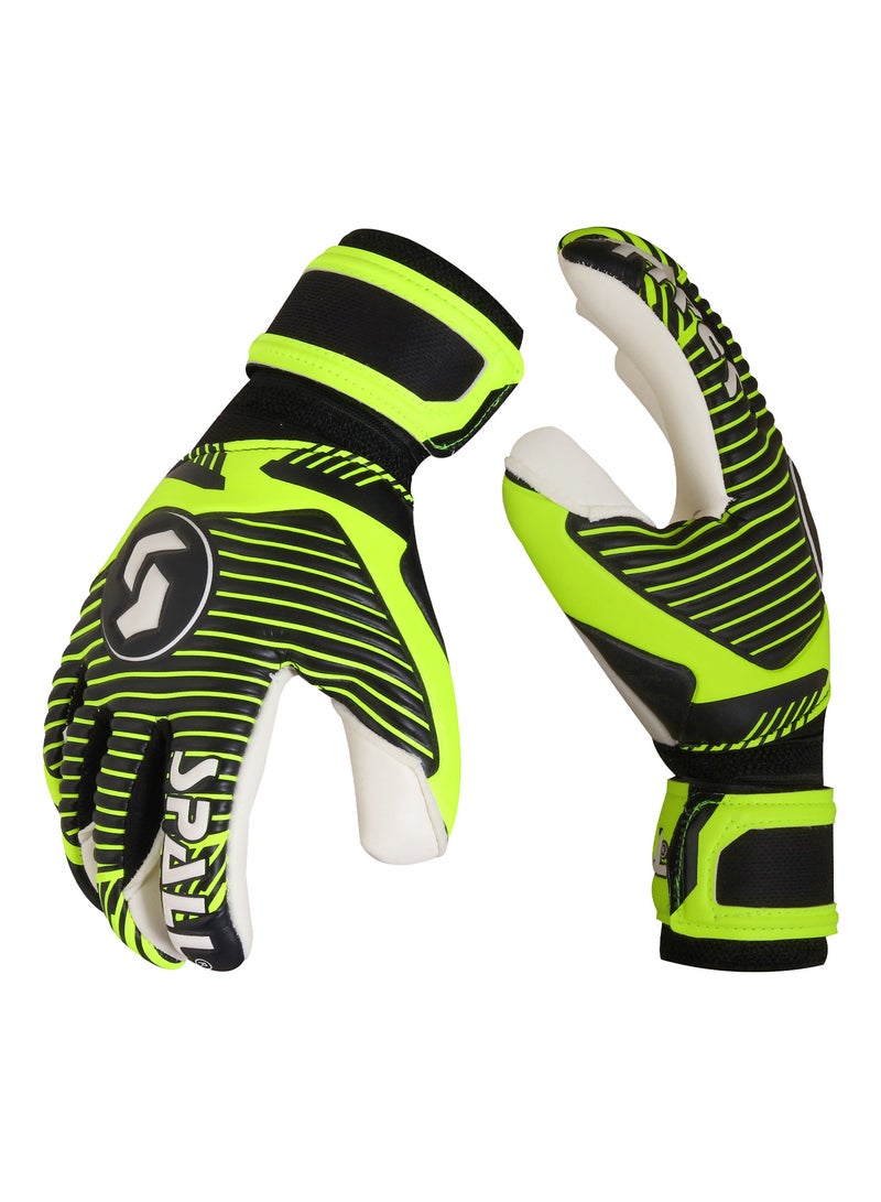 Spall Goal Keeper Gloves Strong Grip For The Toughest Saves With Finger Spines To Give Splendid Protection To Prevent Injuries High Performance Pro Level Goalie Gloves Ideal For Men And Women  - Image 2