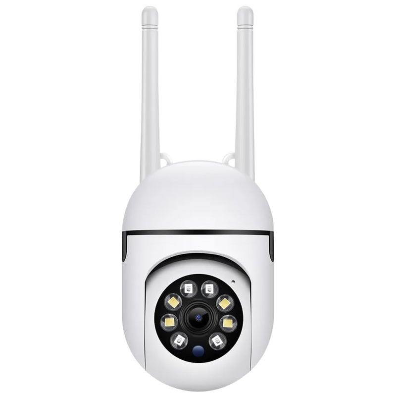 Smart Wi-fi Wireless IP CCTV Security Camera Light Vision, Remote Indoor 1080p V380 Pro App 360 Degree Watch Live Streaming Mini Dome PTZ Camera (Mini ptz) - Image 1