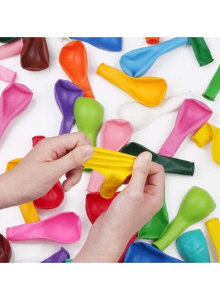 Balloons - 100 Pack 12 Inch Balloons Latex Balloons Color Party Balloons for Birthday Party Festival Decorations - view 5
