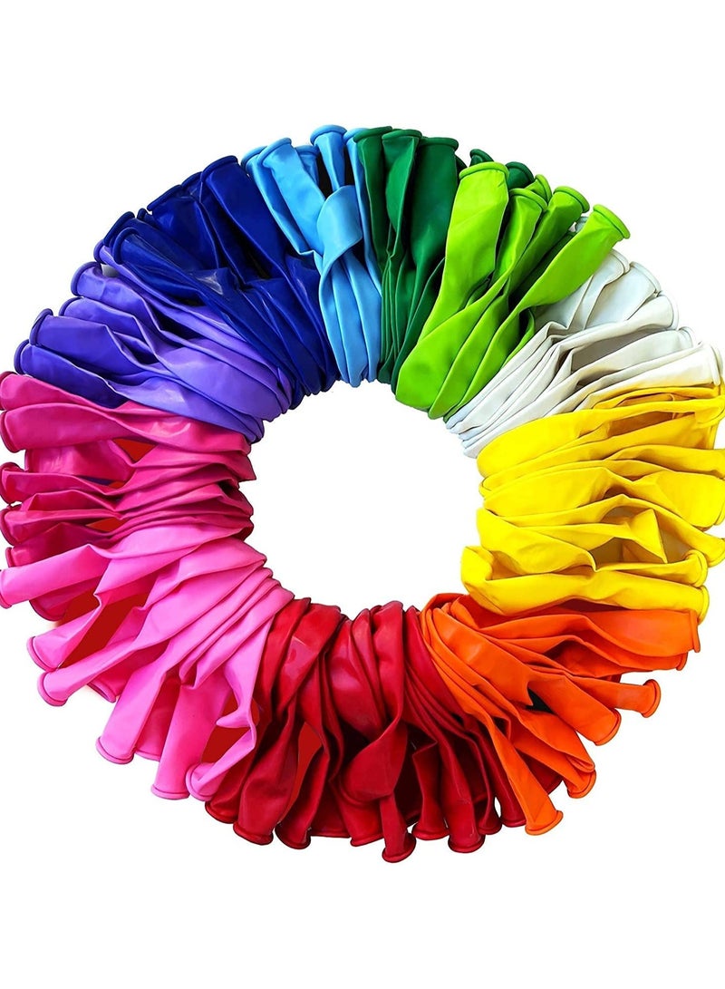 Eleish Balloons - 100 Pack 12 Inch Balloons Latex Balloons Color Party Balloons for Birthday Party Festival Decorations - Image 2