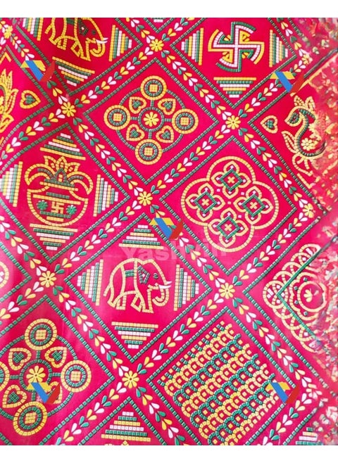 YASHVIN Trusted Jaipuri Paper Sheets for Home Decoration Wrapping Paper Sheets Pooja PaperGift wrapArt CraftPooja Shagun wrap Pack of 20 Sheets Item NoEH475