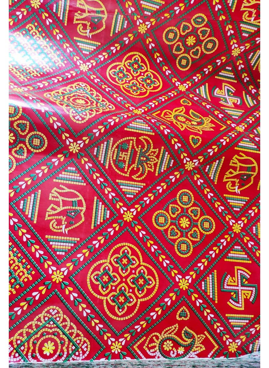 YASHVIN Trusted Jaipuri Paper Sheets for Home Decoration Wrapping Paper Sheets Pooja PaperGift wrapArt CraftPooja Shagun wrap Pack of 20 Sheets Item NoEH475