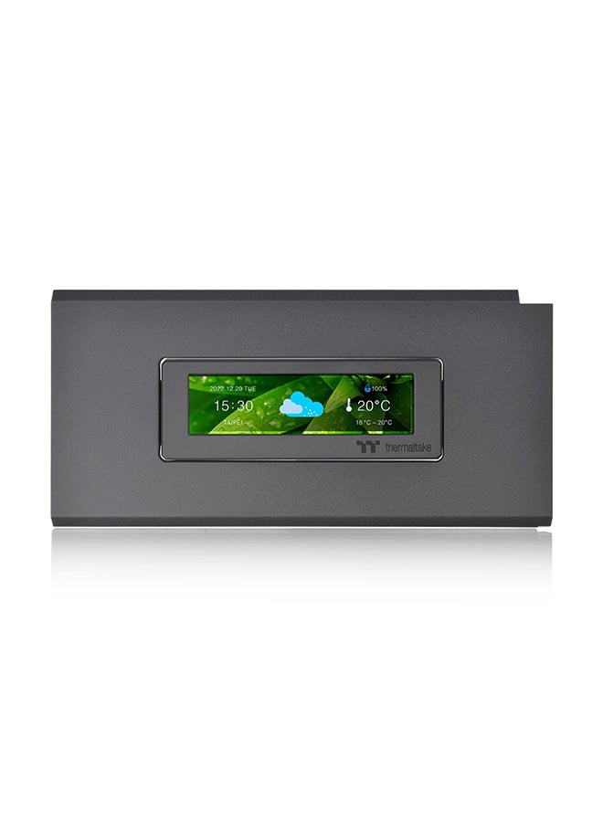 Thermaltake LCD Panel Kit for Ceres Series, Perfectly Compatible with Ceres Series TG ARGB Mid Tower Chassis, Fully Customizable with TT RGB Plus 2.0 | AC-064-OO1NAN-A1 Black - Image 1