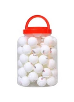 50-Piece 3-Star Ping-Pong Table Tennis Ball Set - 40 mm