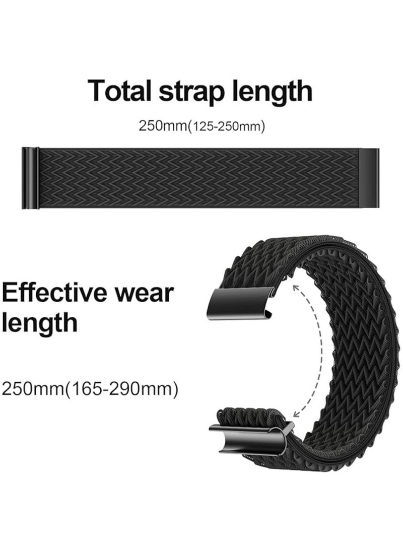 Generic Elastic Fiber Nylon Replacement Band Compatible with Whoop 4.0 Wearable Health, Fitness & Activity Tracker Stylish, Comfortable & Breathable and Adjustable Wristband Replacement Strap Easy to Use and Perfect for Every Occasion  - Image 3
