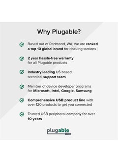 Plugable 10 Meter (32 Foot) USB 2.0 Active Extension Cable Type A Male to A Female - Driverless  - Image 3