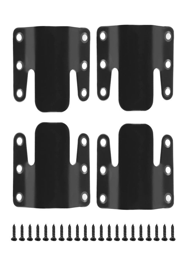 Cionyce 4 Pcs Couch Connectors, Universal Interlocking Furniture Connector Bracket with Screws for Sectional Sofa, No More Shifting or Separating - Image 1