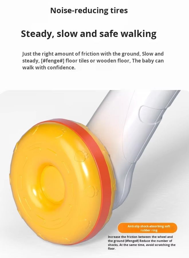 بيبي ووكر مشاية أطفال، مشاية دفع متعددة الوظائف، مشاية أطفال مضادة للانقلاب، لوحة ألعاب متعددة الوظائف، مركز أنشطة للأطفال، لعبة تعلم الموسيقى للأطفال، هدية للعطلات، مناسبة للأولاد والبنات (أخضر) - Image 5