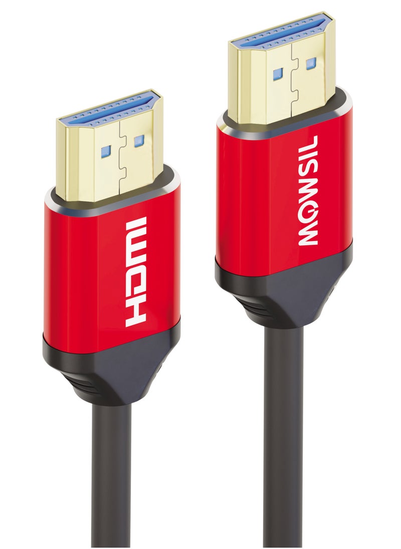 MOWSIL HDMI Cable 18Gbps High-Speed 4K @30Hz 1.4 Cable 20Mtr, HDMI to HDMI Video Wire Braided Compatible with Set-top-box, PS-3/4, TV, Projector, Display, Laptop  - Image 1