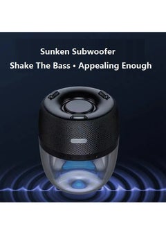 Bastec BC2425 Rechargeable Bluetooth Speaker / Black  - Image 4