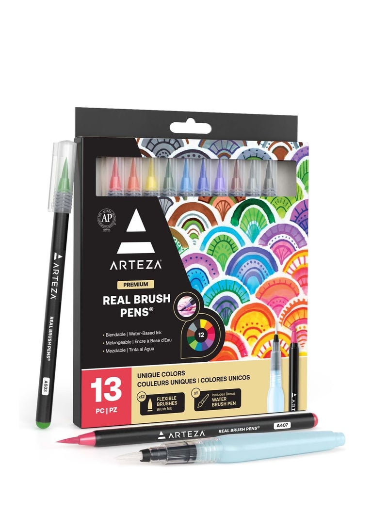 Real Brush Pens® - Set of 12