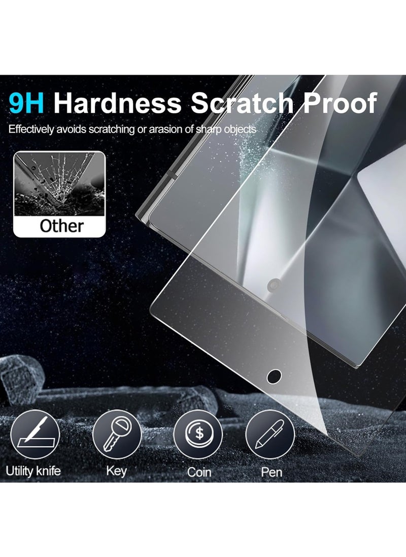 Generic - 2 Pcs Samsung Galaxy S24 Ultra Screen Protector with Easy Installation,Sensitive Touch & Fingerprint Unlock,Advanced Grade Shockproof Durable Bubble Free Accessory - Image 1