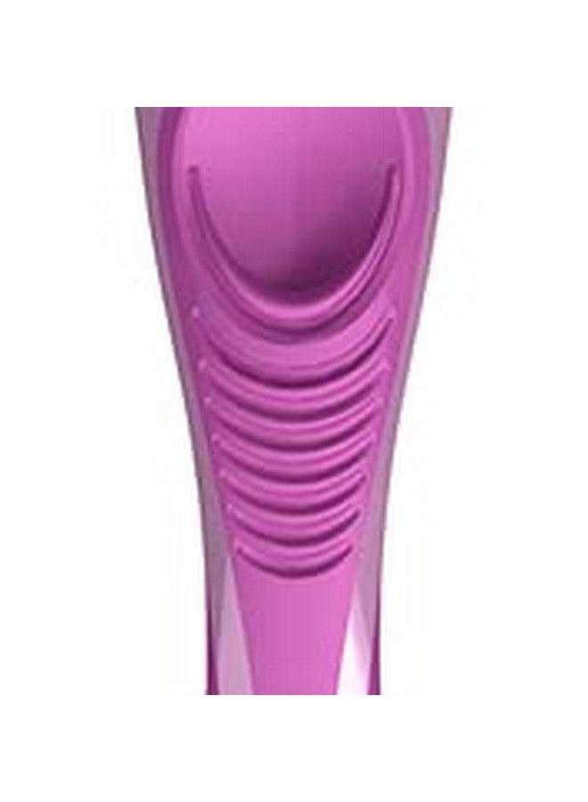 Shavemob Havemob Ladies Replacement Nonslip Razor Handle Pink And White - Image 5