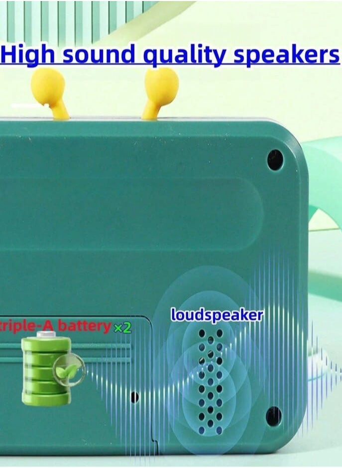 Mini Portable Puzzle Game Machine for Kids Parent-Child Game Console Classic Russian Mint Block Stacking Game Machine