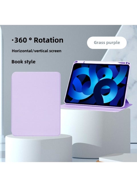 For Huawei Matepad2023 Tablet Protective Case Pro1121 Rotatable Book Style 12.6seair11.5 Suitable-Color:Grass Purple ]-Applicable Model:Matepad 11.5 (24/23) Universal