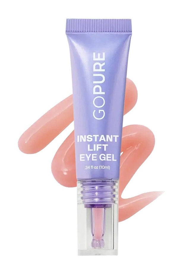 goPure Instant Lift Eye Gel 10ml, Under Eye Cream for Puffiness and Bags, Wrinkles, Fine Lines and Dark Circles, Anti Aging for Men and Women, Skin Care - Image 1