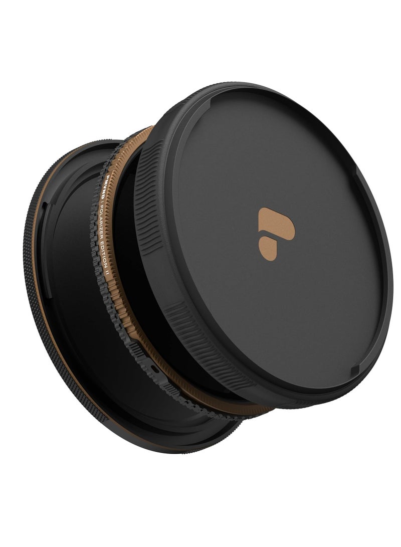 PolarPro Peter McKinnon Chroma Variable ND and Polarizer Filter (67mm, 2 to 5-Stop) - Image 1