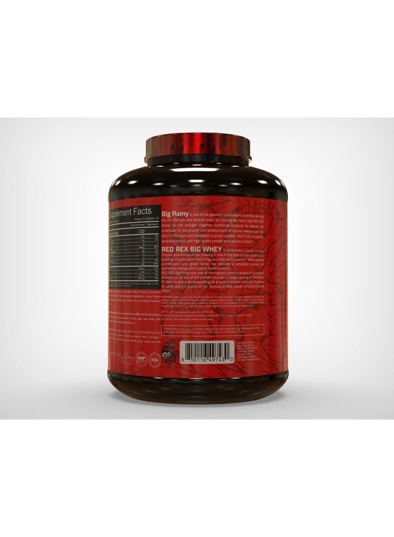 مختبرات رامي الكبرى ريد ريكس - بيج واي – شوكولاتة بزبدة الفول السوداني – 4.5 رطل – 60 حصة - Image 3