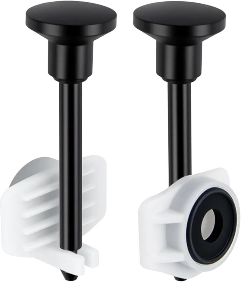 Tub Spout Diverter Repair Kit 10-Pack Universal Tub Spout Diverter Repair Kit, Leak-Proof Bathtub Faucets Replacement Parts(Black) - Image 1