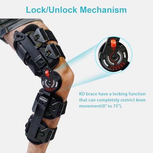 KD ROM Knee Brace: Hinged Post-Op Knee Brace for Arthritis, ACL, MCL, and PCL Injury – Optimal Support for Rehabilitation - Image 5