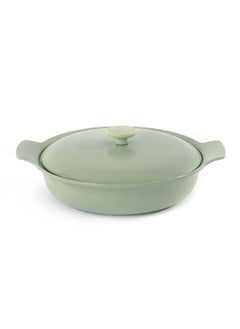 Berghoff Covered Saute Pan Cast Iron Green 28 cm 