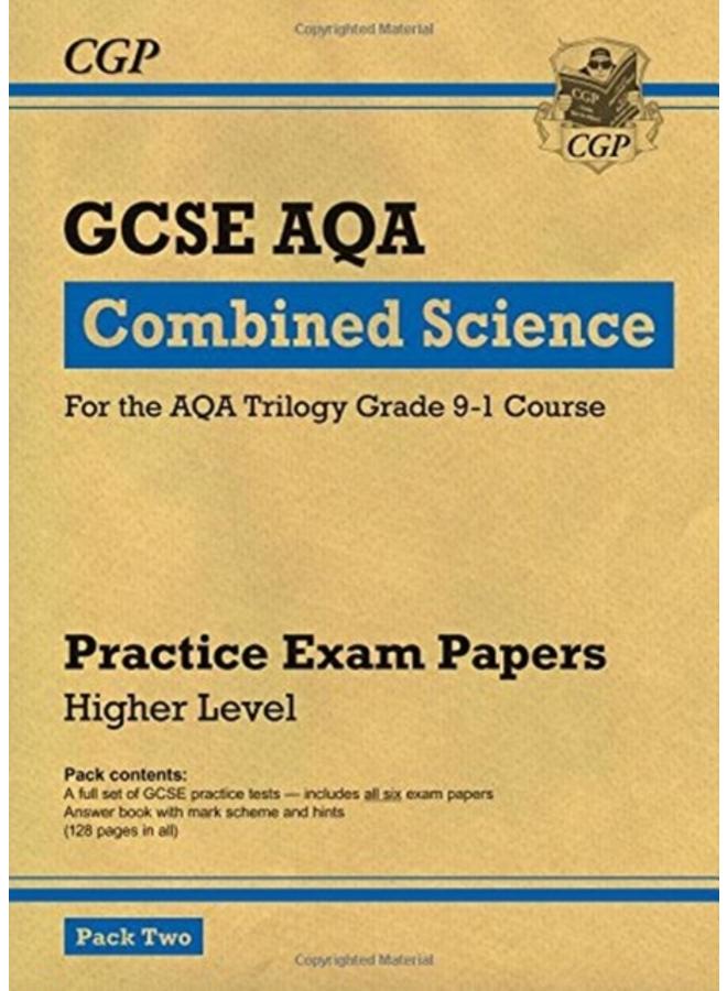 GCSE Combined Science AQA Practice Papers: Higher Pack 2 