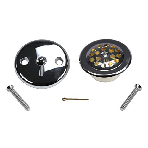 DANCO AllinOne Drain Trip Lever Conversion Kit Chrome Fits 112Inch or 134Inch Drain Shoe 1Set 80977