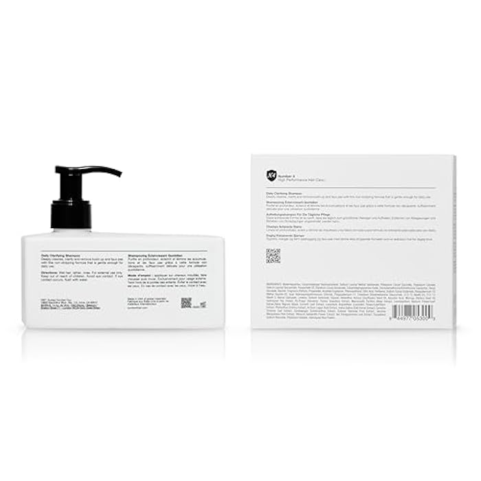 Number 4 Clarifying Shampoo, Shampoo for Women and Men, Cleansing Hair Shampoo, 8.5 oz - Image 2