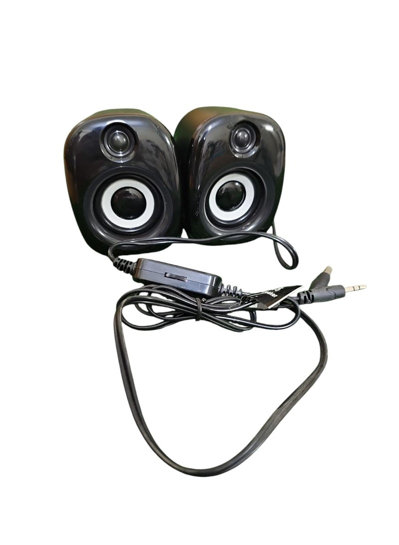Mini RGB Desktop Speaker – Powerful Sound with Colorful Light for Home & Office - Image 3
