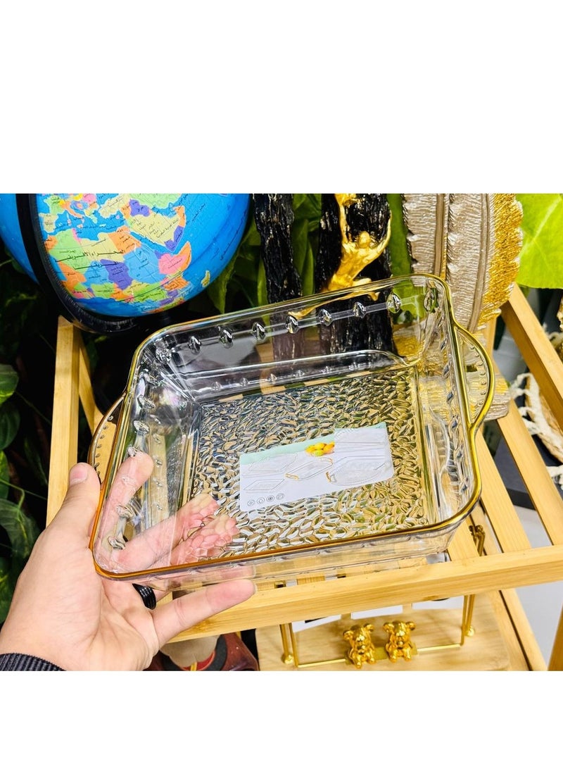 Clear acrylic dessert dish   – for storing and serving desserts - Image 2
