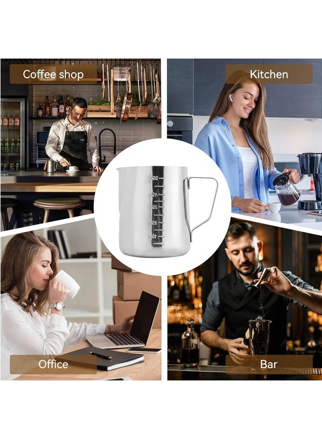 1 piece Milk Frothing Pitcher Steaming Pitchers Stainless Steel Milk/Coffee/Latte/Cappuccino Steam Pitchers Milk Jug Cup - Image 3