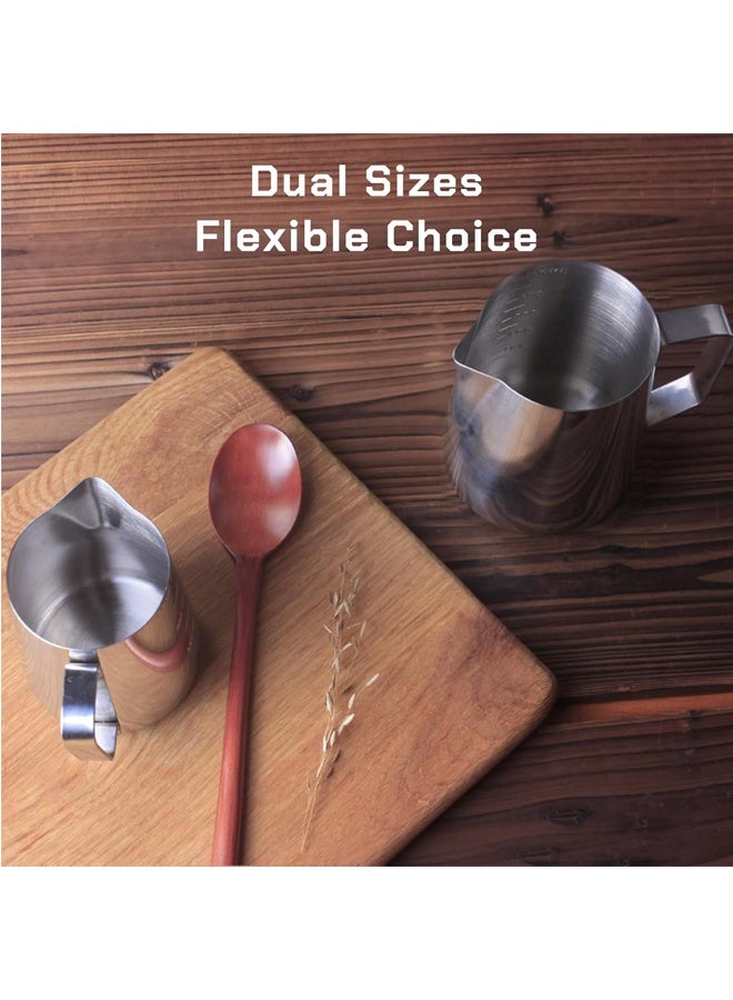 1 piece Milk Frothing Pitcher Steaming Pitchers Stainless Steel Milk/Coffee/Latte/Cappuccino Steam Pitchers Milk Jug Cup - Image 4