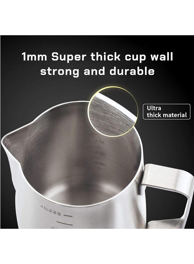 1 piece Milk Frothing Pitcher Steaming Pitchers Stainless Steel Milk/Coffee/Latte/Cappuccino Steam Pitchers Milk Jug Cup - Image 5