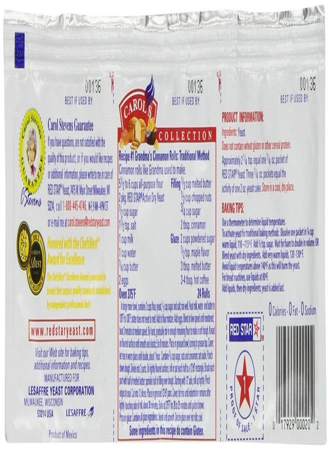 Red Star Active Dry Yeast, 3 Count - Image 2