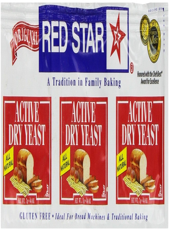 Red Star Active Dry Yeast, 3 Count - Image 1