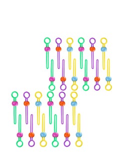 Generic 24 Colorful Chip Bag Clips for Kitchen Sealing, Versatile and Portable Food Storage Tools, Ideal for Keeping Snacks Fresh  - Image 1