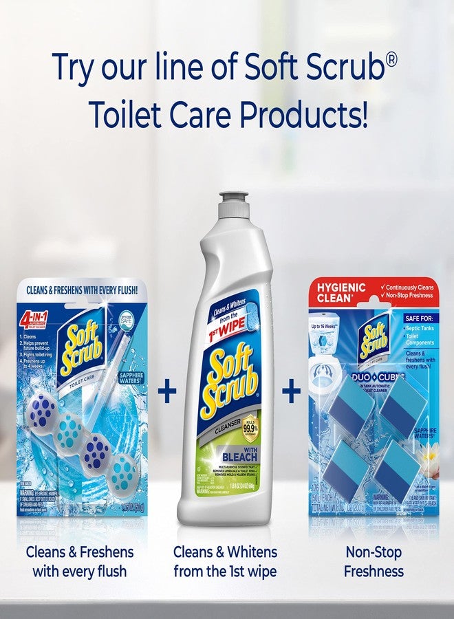 Soft Scrub 4-in-1 Toilet Care, Sapphire Waters, 50 Gram - Image 5