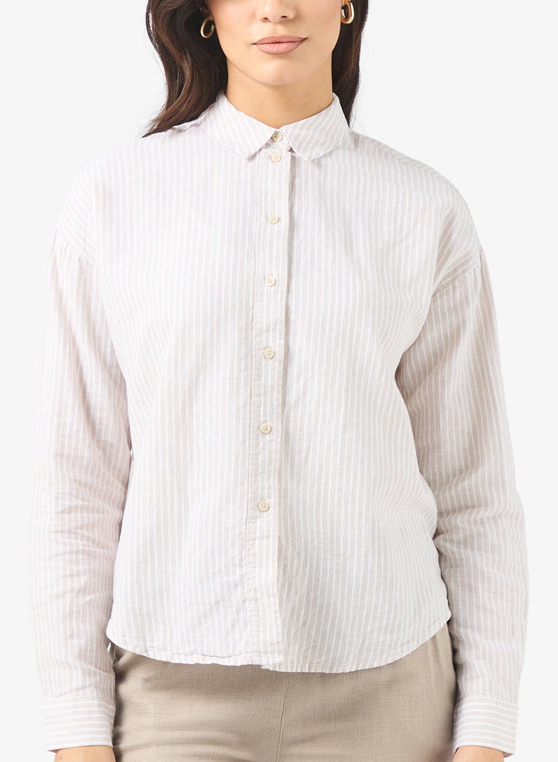 فيرو مودا قميص كاجوال بأكمام طويلة - Image 3