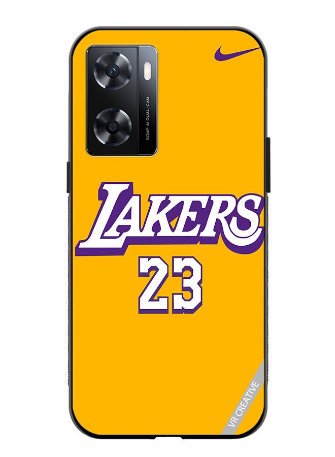 VR CREATIVE Protective Case Cover For OnePlus Nord N20 SE Lakers 23 Design Multicolour - Image 1