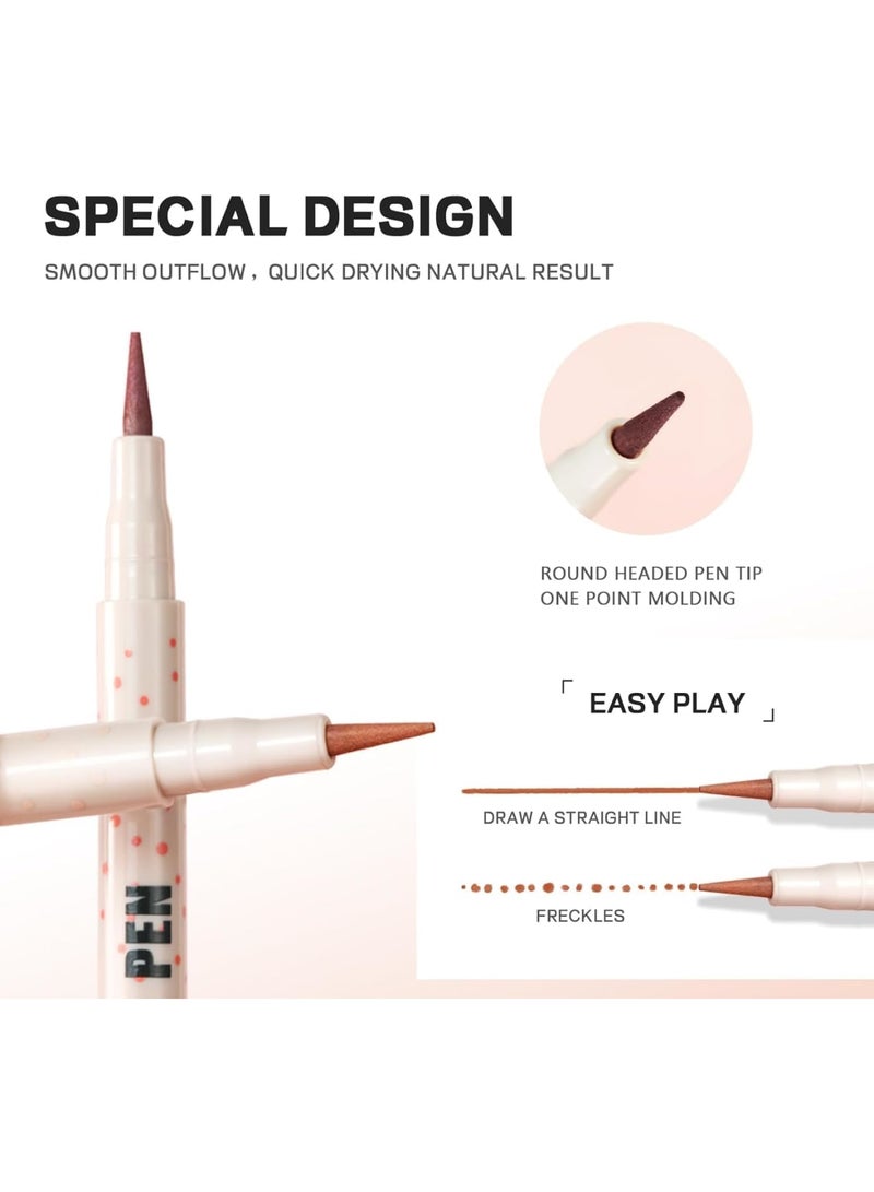 Excefore Freckle Pen - Waterproof Natural Lifelike Fine Spot Makeup, Long Lasting and Quick Dry, 01, Small - Image 3