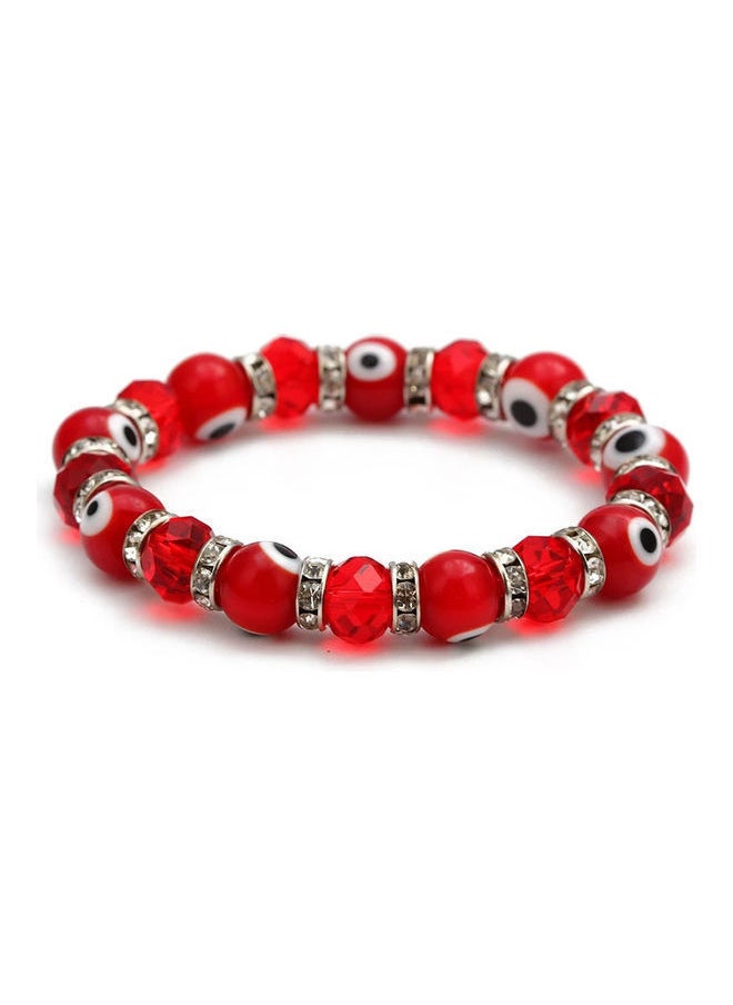 NIBEMINENT - Evil Eye Crystals Bracelet - Image 1