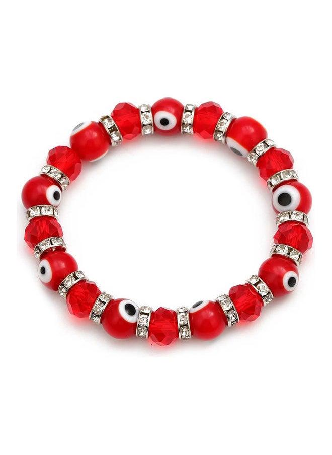 NIBEMINENT - Evil Eye Crystals Bracelet - Image 1