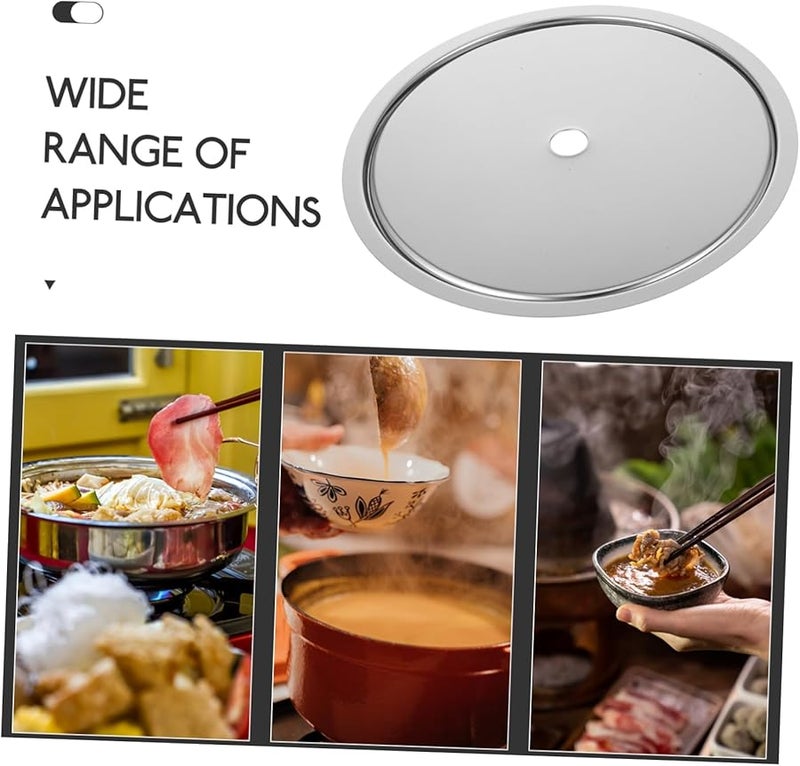 لوحة محول الحث من الفولاذ المقاوم للصدأ حلقة نشر الحرارة لمواقد الغاز طاولات الهوت بوت - Image 5