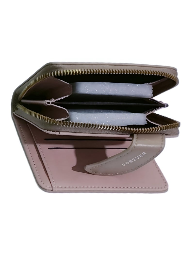 فورإيفر يونج محفظة نسائية جلدية مرنة محمولة مع جيب نقود وبطاقات - Image 3