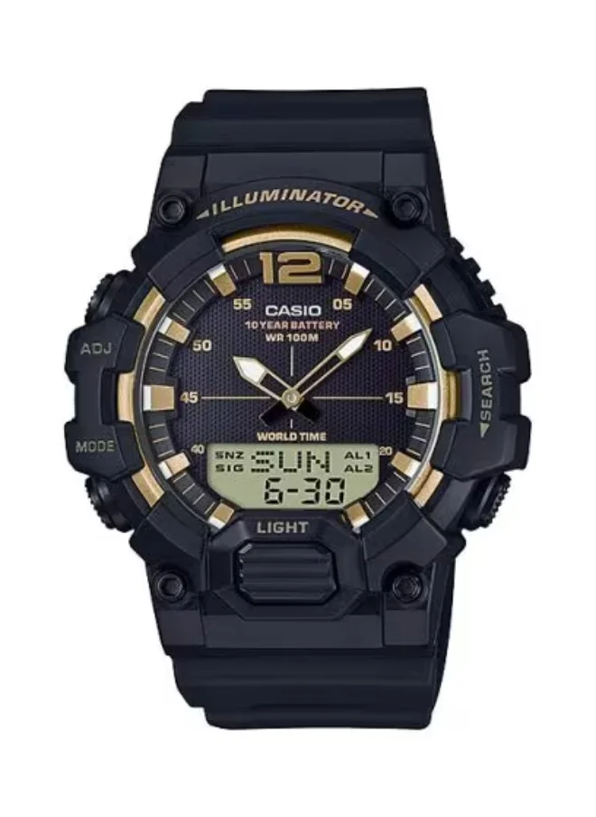 كاسيو Men's Resin Analog-Digital Watch HDC-700-9A - 48.8 mm