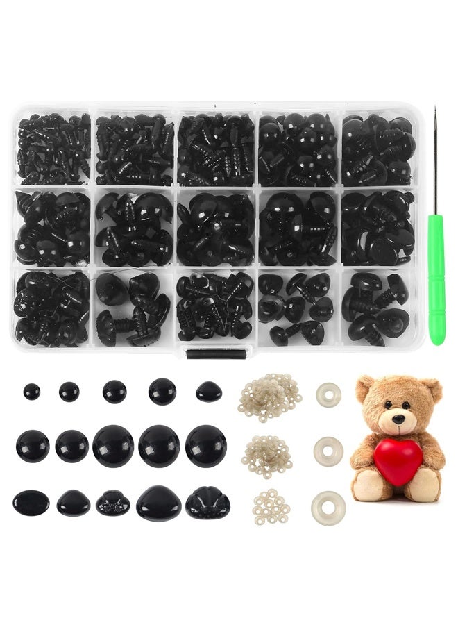 كرافت دول، عيون وأنف، (أحجام مختلفة) 566PCS. - Image 1